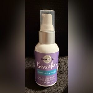 KERACOLOR - VIOLET TONING DROPS blonde or silver hair 2oz NWT